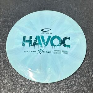 Latitude 64 Old RunGoldline Burst Havoc Disc Golf Driver Field Tested 174g